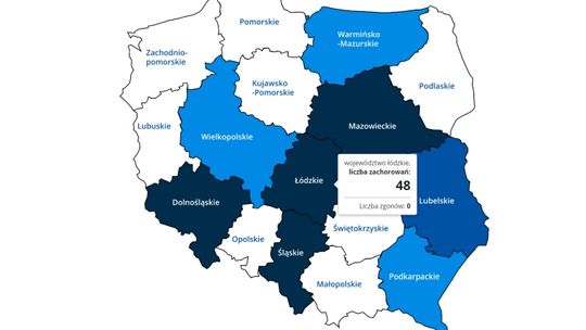 18 nowych przypadków koronawirusa. Ile w łódzkim?