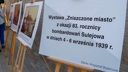 W 83. rocznicę bombardowania Sulejowa, oddano hołd ofiarom