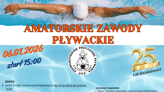 Amatorskie Zawody Pływackie w PCS. Jubileuszowe święto pływania dla każdego