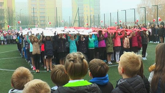 Bełchatowska „Ósemka” włączyła się w obchody Święta Niepodległości