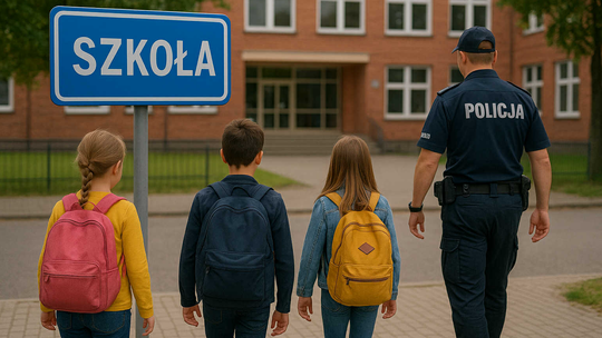 Bełchatowska Policja wprowadza zwiększone patrole: Rozpoczyna się akcja „Bezpieczna droga do szkoły”