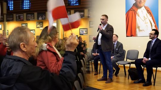 Bezpieczeństwo, energia i polityka. Spotkanie z Robertem Bąkiewiczem w Bełchatowie