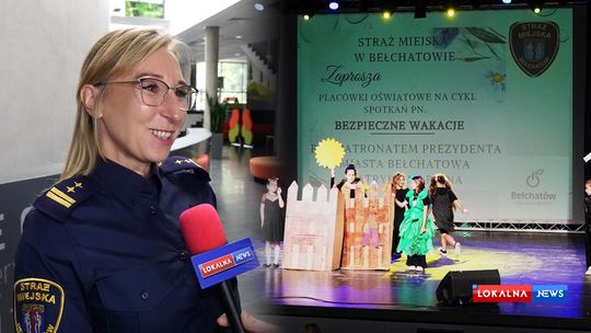Bezpieczne wakacje zaczynają się od wiedzy. Straż Miejska szkoli najmłodszych