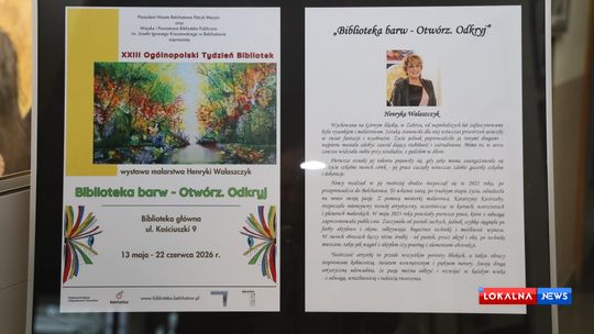 „Biblioteka barw – Otwórz. Odkryj”. Nowa wystawa malarstwa w bełchatowskiej bibliotece