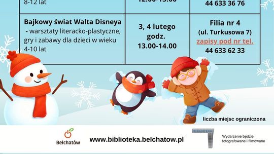 Biblioteka zaprasza na kreatywne ferie z uczuciami