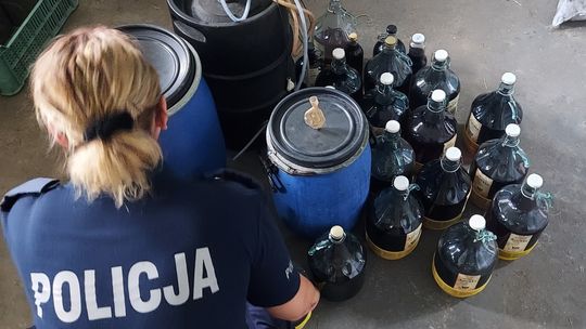 Domowa bimbrownia odkryta przez bełchatowską policję
