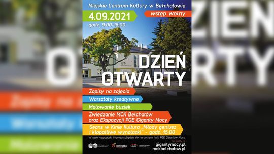 Dzień otwarty w MCK już 4 września! 