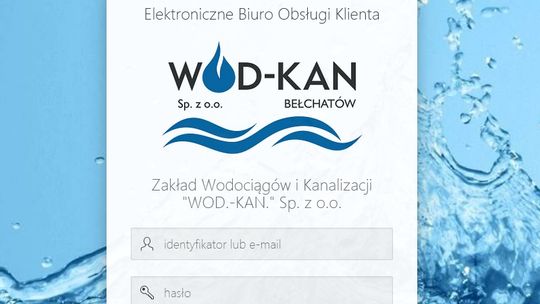 Elektroniczne rozliczenie w Wod-Kanie