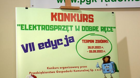 „Elektrosprzęt w dobre ręce” – rusza kolejny konkurs organizowany przez PGK Radomsko