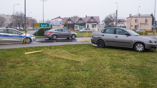 Groźna kolizja na rondzie gen. Andersa