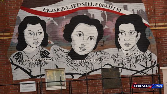 Historia zapisana na szkolnej ścianie. W bełchatowskiej „Jedynce” odsłonięto wyjątkowy mural