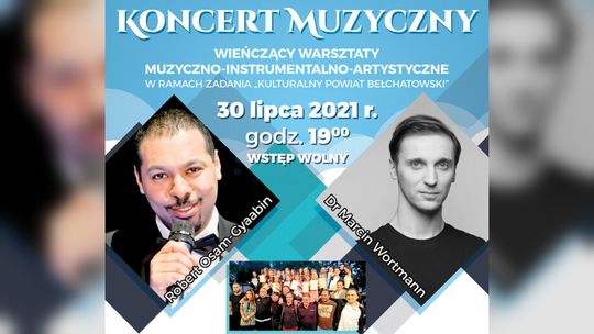 Już dzisiaj koncert muzyczny wieńczący warsztaty muzyczno-instrumentalno-artystyczne