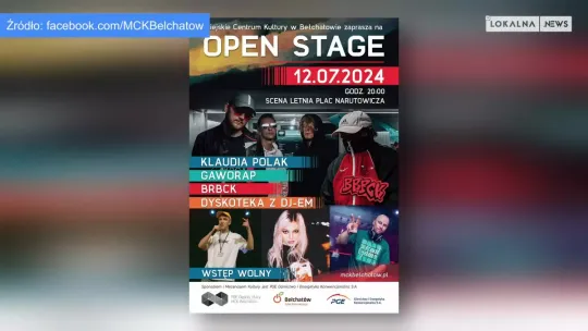 Już wkrótce pierwszy koncert z cyklu Open Stage