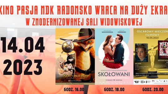 Kino Pasja Miejskiego Domu Kultury w Radomsku wraca na duży ekran!