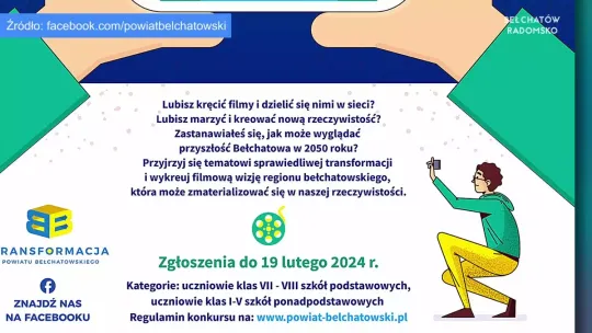 Konkurs „Nakręć się na transformację”