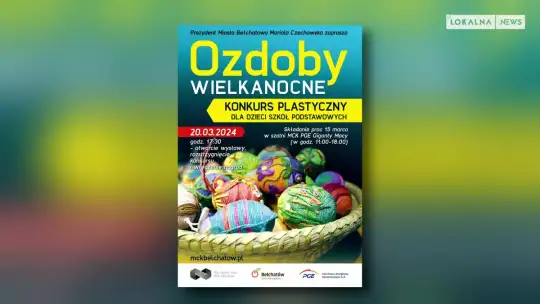 Konkurs plastyczny pn. „Ozdoby Wielkanocne” w Miejskim Centrum Kultury