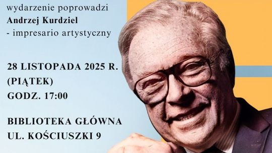 Krzysztof Zanussi spotka się z mieszkańcami Bełchatowa. Wyjątkowe wydarzenie w miejskiej bibliotece