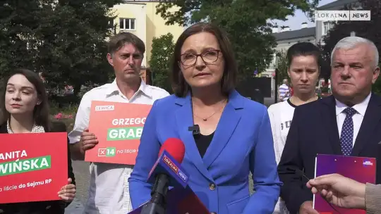 Lewica organizuje konferencję i przedstawia kandydatów z powiatu radomszczańskiego do Sejmu RP