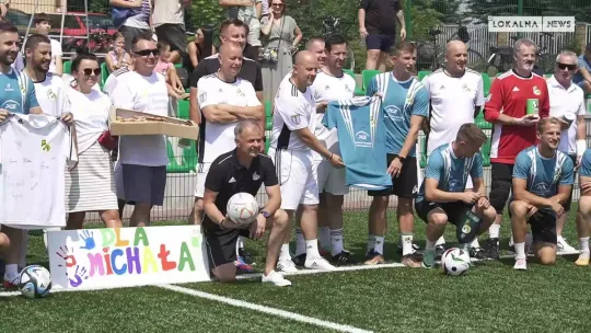 Mecz towarzyski GKS Bełchatów vs Oldboy GKS Bełchatów dla Michała Kalei