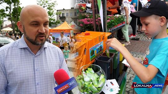 Mieszkańcy chętnie wymieniali elektroodpady na rośliny
