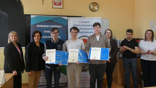 Młodzi znawcy WOS-u rywalizowali w Bełchatowie. Za nami XII edycja powiatowego konkursu