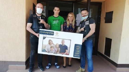 Motocykliści SONS OF NORTH FG pomagają dzieciakom 