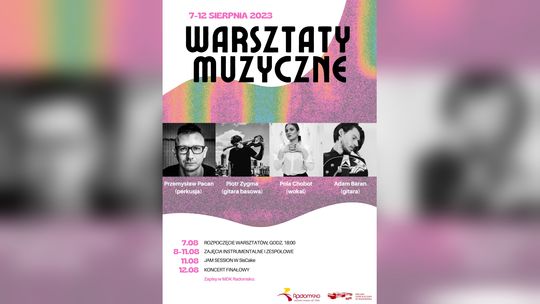 Muzyczny (i nie tylko) sierpień w MDK Radomsko