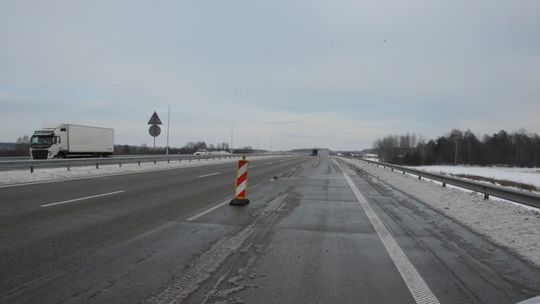 Na A1 między Kamieńskiem i Piotrkowem Trybunalskim znikną ostatnie zwężenia