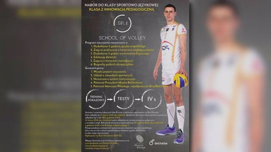 Nabór do klasy sportowo-językowej Mariusza Wlazłego
