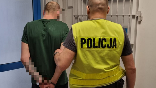 Napad z nożem na stacji paliw w Bełchatowie