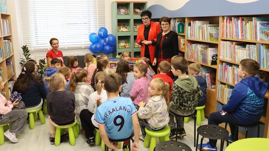 Nowa siedziba biblioteki w Grocholicach – filia nr 1 zaprasza czytelników