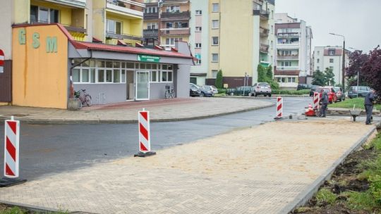 Nowa zatoczka postojowa na Binkowie 
