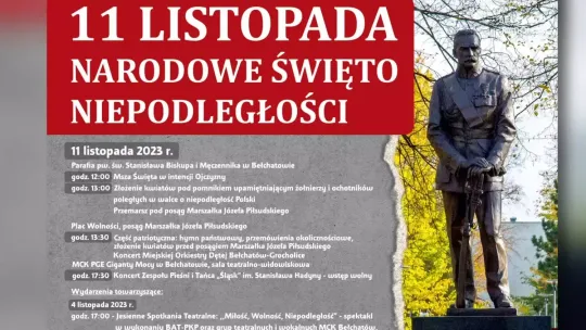 Obchody Święta Niepodległości w Bełchatowie