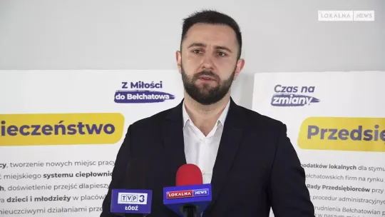 Patryk Marjan przedstawił program wyborczy