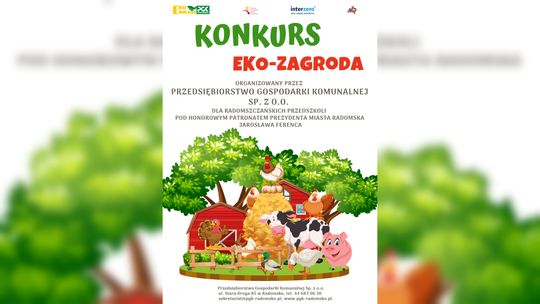 PGK w Radomsku zaprasza do wzięcia udziału w konkursie pt. "EKO-ZAGRODA"