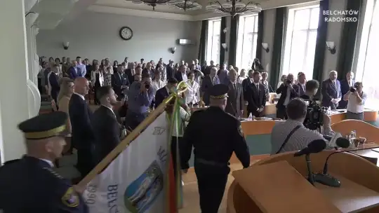 Pierwsza uroczysta sesja Rady Miasta w Bełchatowie