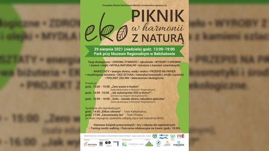 „Piknik w harmonii z naturą” już 29 sierpnia. Dobra zabawa na zakończenie wakacji.