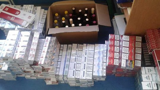Prawie 2 tys. paczek papierosów przechwyciła bełchatowska policja