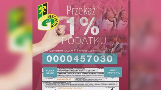 Przekaż 1% podatku dla GKS