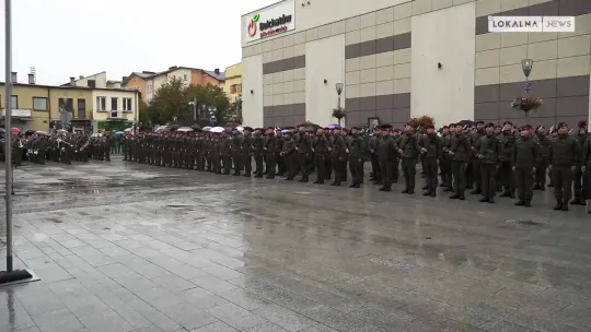 Przysięga wojskowa w Bełchatowie