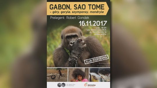 Robert Gondek opowie o podróży do Gabonu