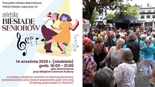 Seniorzy na parkiecie! Nadchodzi wielka biesiada pod chmurką