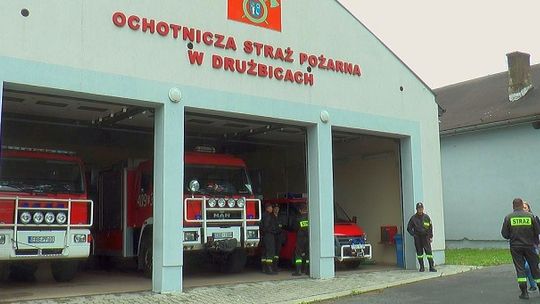 Skradziony sprzęt w  OSP Drużbice 