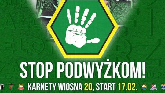 Spotkajmy się na stadionie- sprzedaż karnetów już wkrótce 