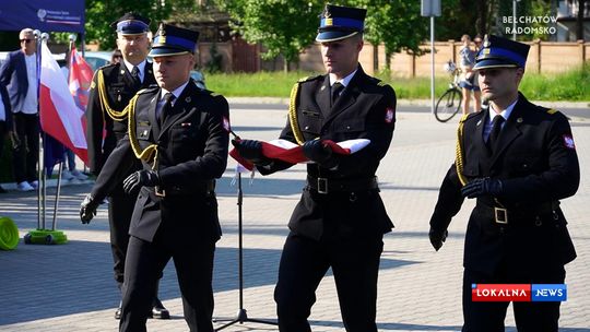 Strażackie święto w Bełchatowie. Były awanse, odznaczenia i nowe wozy
