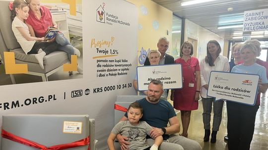 Szpital w Bełchatowie otrzymał łóżka od Fundacji Ronalda McDonalda