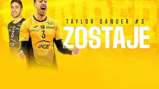 Taylor Sander na dłużej w PGE Skrze Bełchatów!