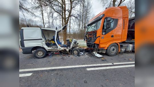 Tragiczny wypadek w okolicach miejscowości Granice (Gmina Masłowice) 