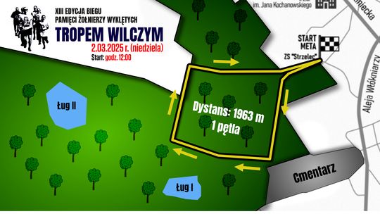 Trwają zapisy na Bieg Tropem Wilczym „Pamięci Żołnierzy Wyklętych”