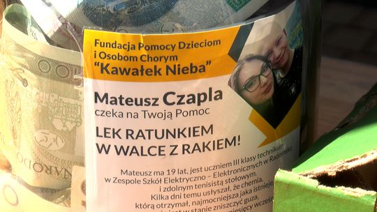 Trwają zbiórki pieniędzy na rzecz Mateusza Czapli. Ty tez możesz pomóc!